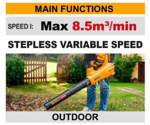 INGCO 20V BRUSHLESS POWERFUL LEAF BLOWER, CABLI204282 thumbnail