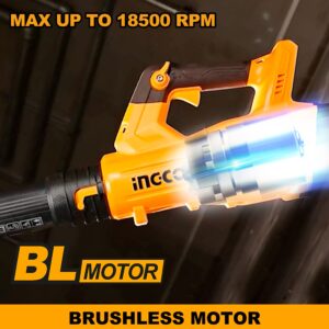 INGCO 20V BRUSHLESS POWERFUL LEAF BLOWER, CABLI204282 thumbnail